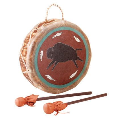 Native American Buffalo Drum