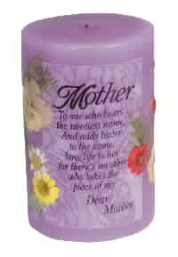 Scented Mother's Candle