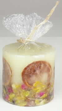 Scented Candle Lemon Delight