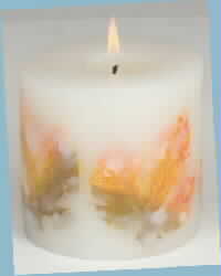 Scented Candle Autumn Leaves