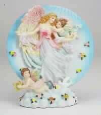 Angel With Cherubim Plate