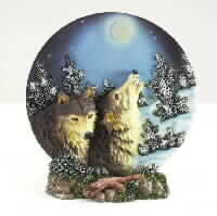 Howling Wolf Plate
